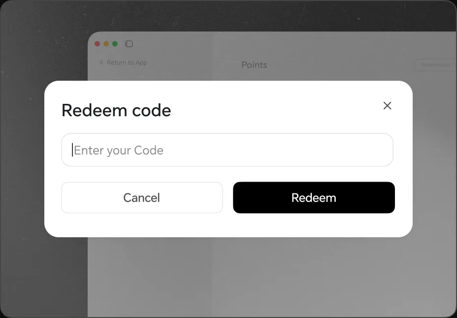 Enter the code.